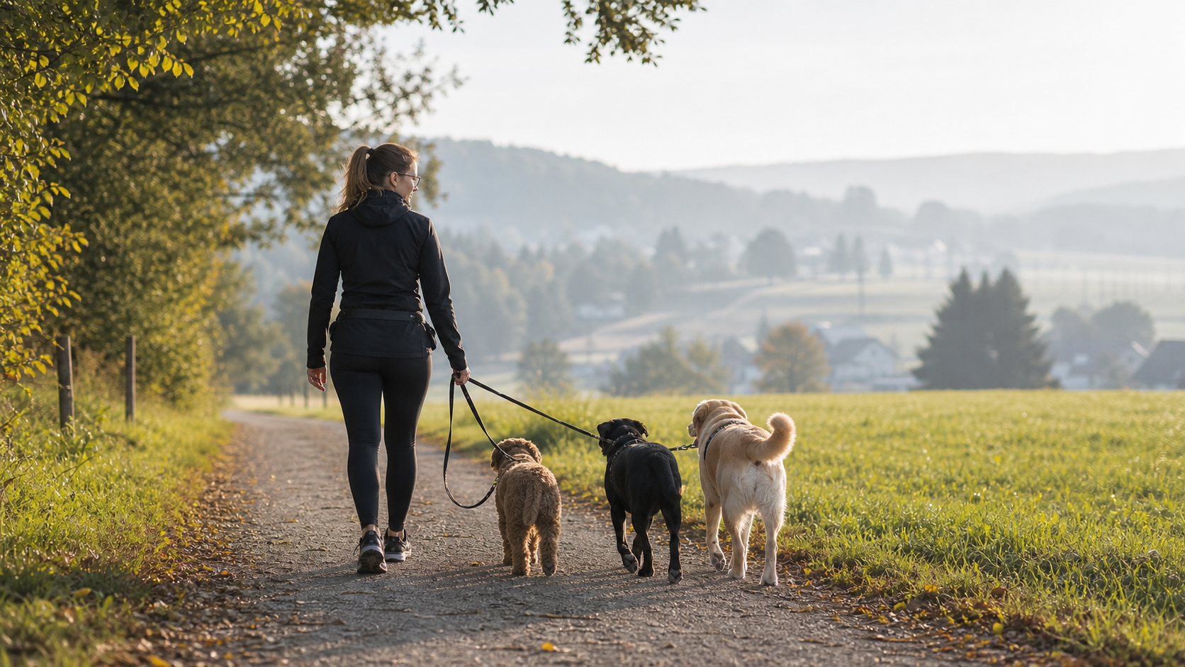Ruhiger Hundespaziergang im Raum Winterthur und Thurgau